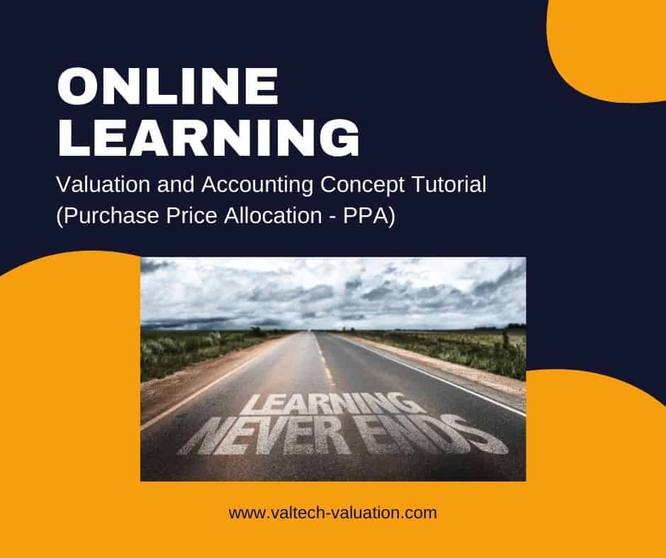Valuation and Accounting Concept Tutorial (Purchase Price Allocation - PPA) 6 Online Learning Valtech PPA