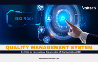 Valtech Valuation Received ISO 9001 Certification for Its Quality Management System in Valuation Advisory 5 ISO 9001 1