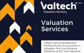 Valtech Demonstrated How Certified Public Accountants in Valuation Firm Can Enhance Reliability of ECL and Valuation 6 Valtech Demonstrated How Certified Public Accountants in Valuation Firm Can Enhance Reliability of ECL and Valuation