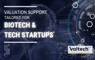 Valtech Provides Biotechnology and Technology Startup Orientated Valuation Support 5 Valuation Support Tailored for Biotech and Tech Startup 1