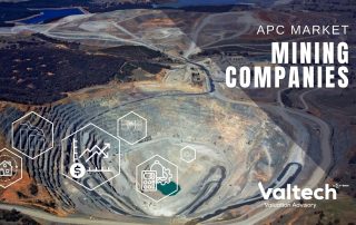 Valtech Valuation Now Provides Enhanced Valuation Support to Mining Companies in APAC Market 17 Mining Companies