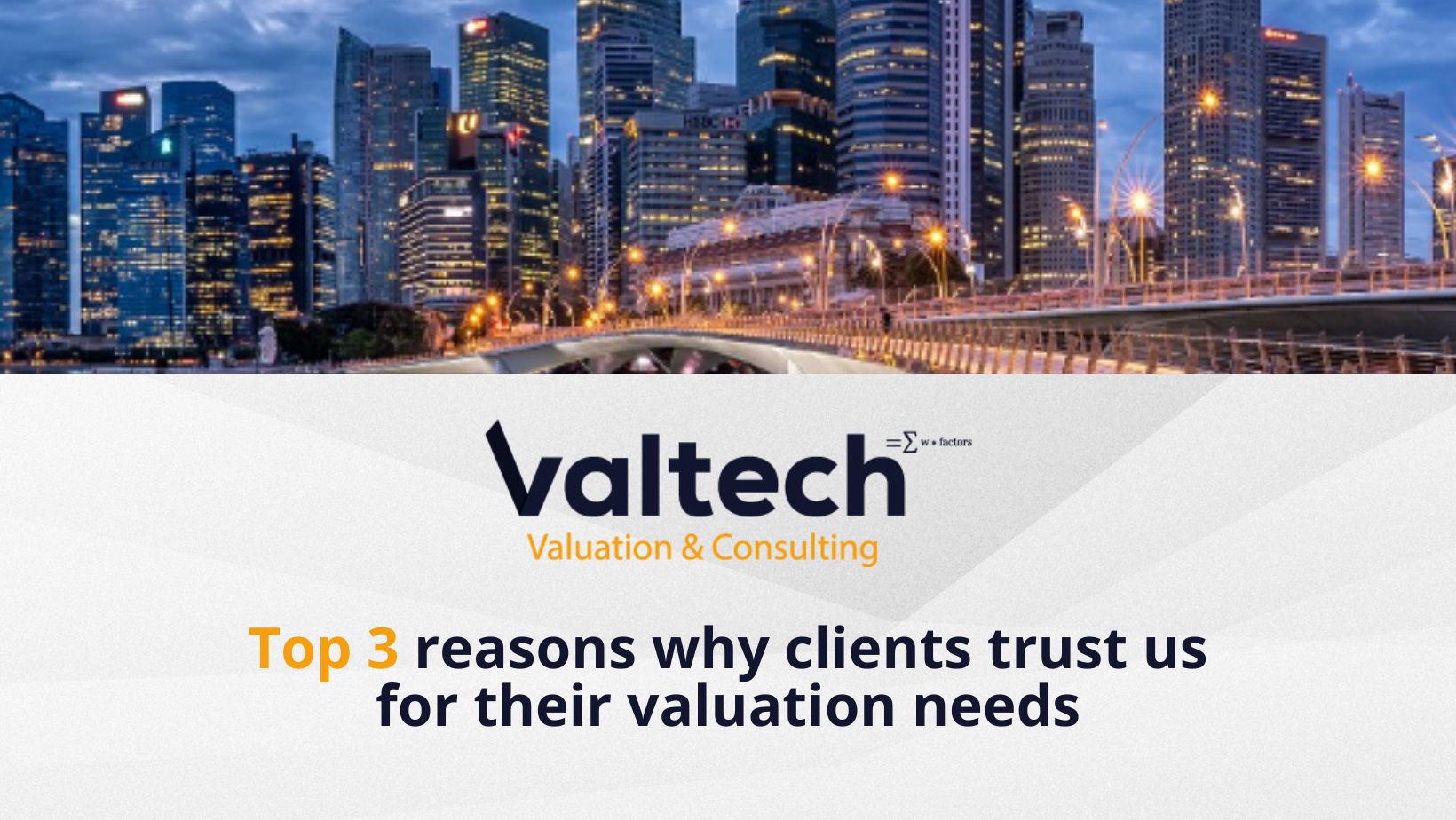 Building Trust Through Expertise: Why Clients Choose Valtech for Business Valuation 5 why clients trust us