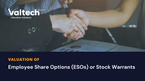 Valuation of Employee Share Options (ESO) or Stock Warrants 2 Employee Share Options (ESOs) or Stock Warrants
