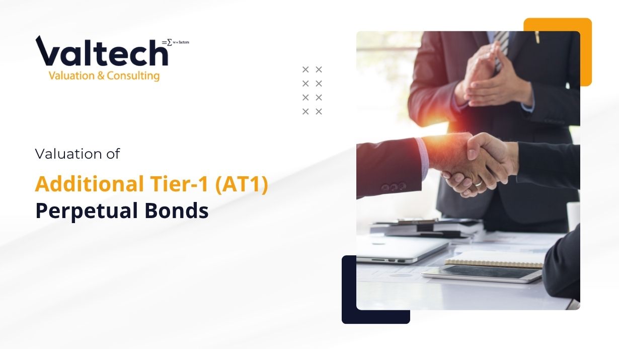 Valtech Completes a Valuation of Additional Tier-1 (AT1) Perpetual Bonds 2 AT1 Perpetual Bonds Valuation