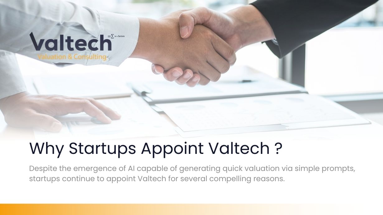 Why Are Startups Still Appointing Valtech’s Valuation Specialist While They Can Input Prompt for Valuation Using AI 5 Why Startups Appoint Valtech