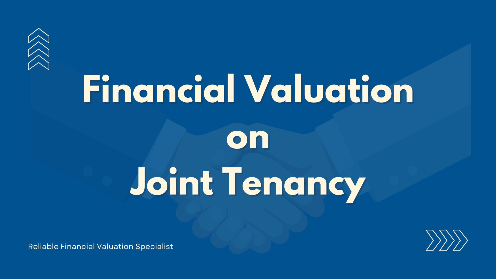 Economic Value of Joint Tenancy Interests: A Specialized Valuation Approach 4 Valtech Valuation Services Financial Valuation